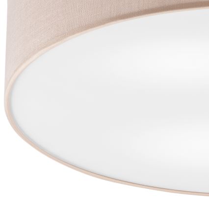 Brilagi - LED Stropné svietidlo BELLADONNA 3xE27/15W/230V pr. 50 cm béžová/dub