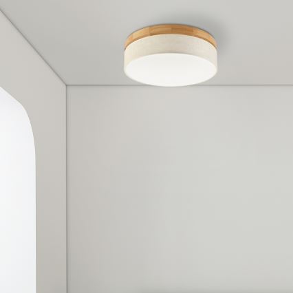 Brilagi - LED stropné svietidlo BELLADONNA LED/36W/230V priemer 40 cm krémová/dub