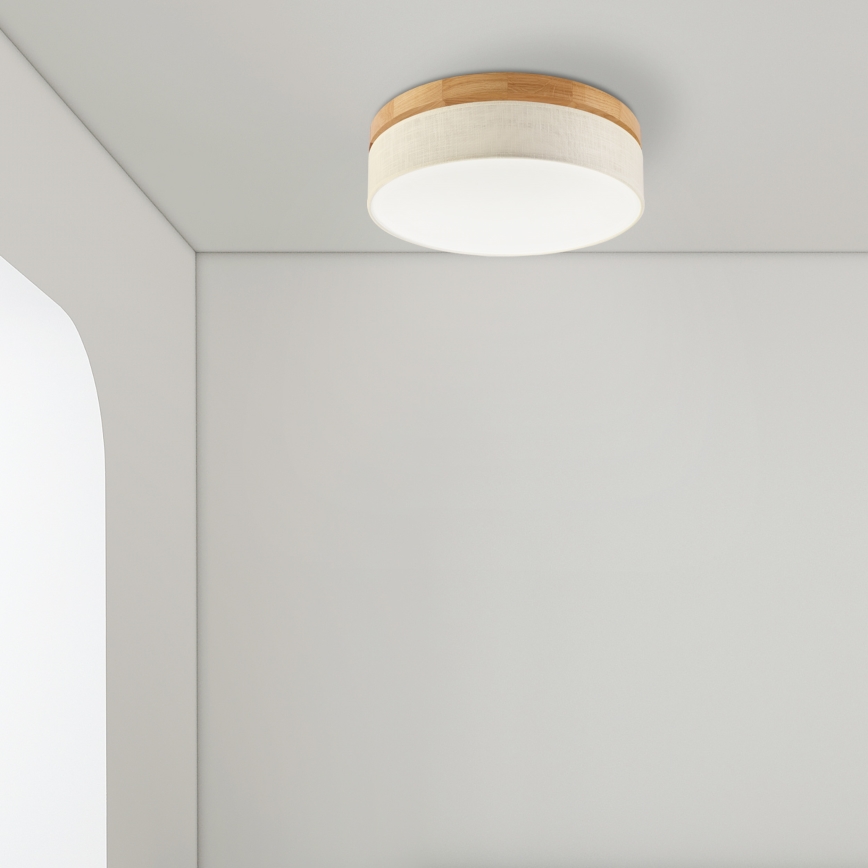 Brilagi - LED stropné svietidlo BELLADONNA LED/36W/230V priemer 40 cm krémová/dub
