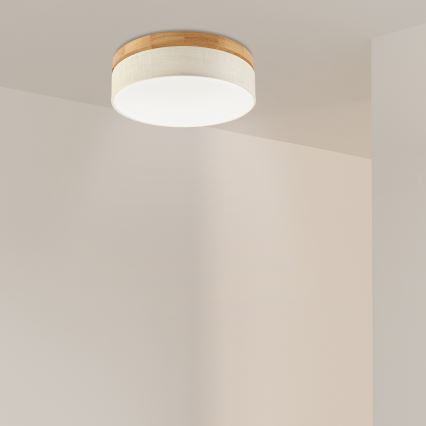 Brilagi - LED stropné svietidlo BELLADONNA LED/36W/230V priemer 40 cm krémová/dub