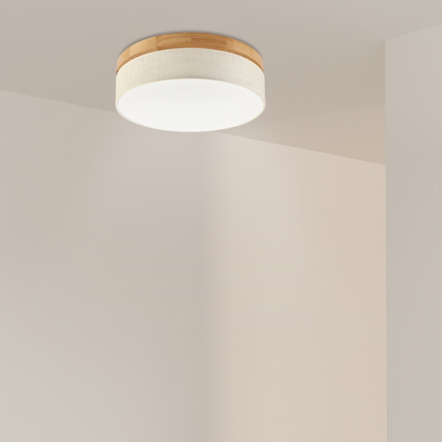 Brilagi - LED stropné svietidlo BELLADONNA LED/36W/230V priemer 40 cm krémová/dub