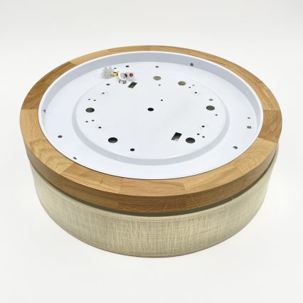 Brilagi - LED stropné svietidlo BELLADONNA LED/36W/230V priemer 40 cm krémová/dub