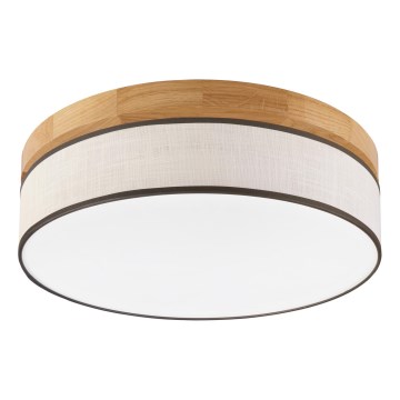 Brilagi - LED stropné svietidlo BELLADONNA LED/36W/230V, priemer 40 cm, krémové/dub