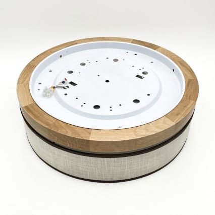 Brilagi - LED stropné svietidlo BELLADONNA LED/36W/230V, priemer 40 cm, krémové/dub