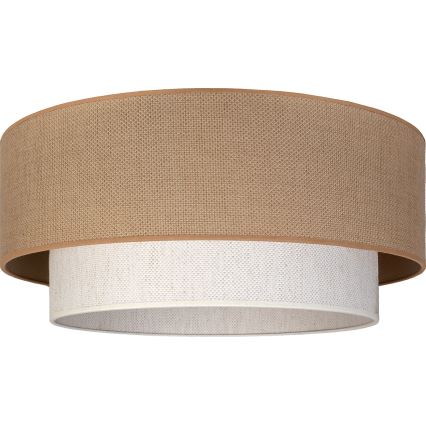 Brilagi - LED stropné svietidlo BOHO ECO 1xE27/10W/230V pr. 40 cm béžová/krémová