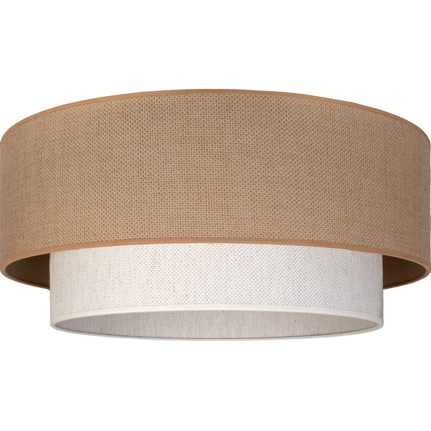 Brilagi - LED stropné svietidlo BOHO ECO 1xE27/10W/230V pr. 40 cm béžová/krémová