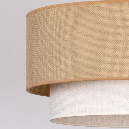 Brilagi - LED stropné svietidlo BOHO ECO 1xE27/10W/230V pr. 40 cm béžová/krémová