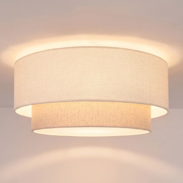 Brilagi - LED stropné svietidlo BOHO ECO 1xE27/10W/230V pr. 40 cm krémové