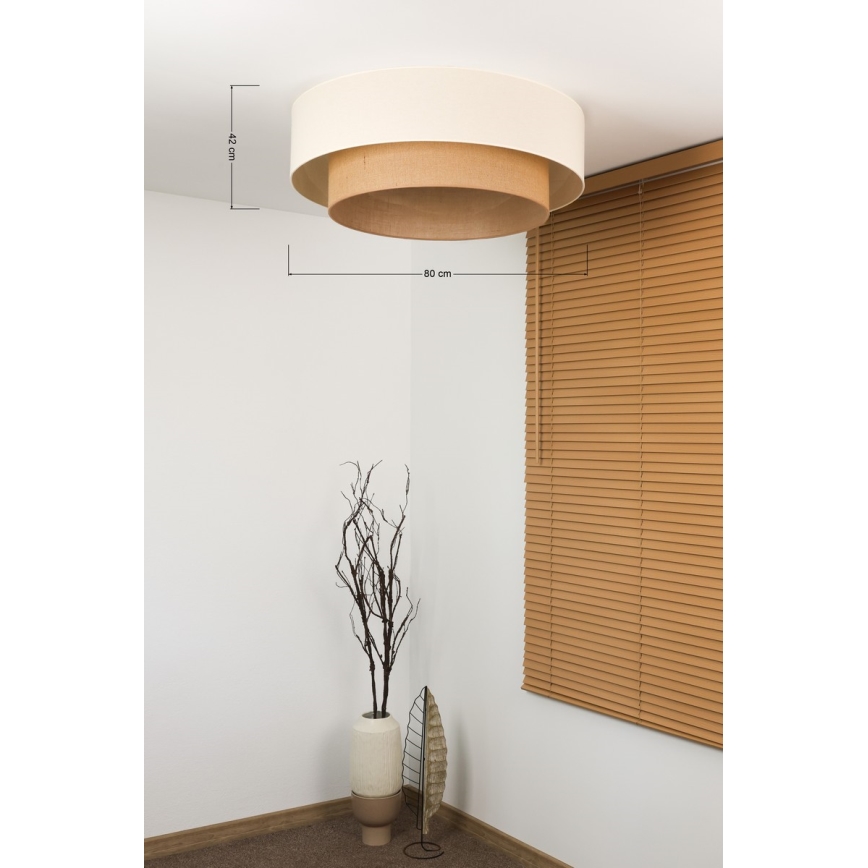 Brilagi - LED stropné svietidlo BOHO ŠTÝL 3xE27/15W/230V priemer 80 cm