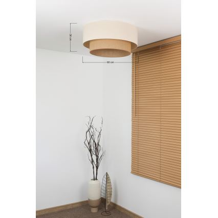 Brilagi - LED stropné svietidlo BOHO STYLE 3xE27/15W/230V pr. 60 cm