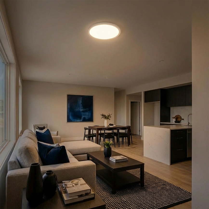 Brilagi - LED stropné svietidlo CARLOS LED/24W/230V priemer 40 cm biele