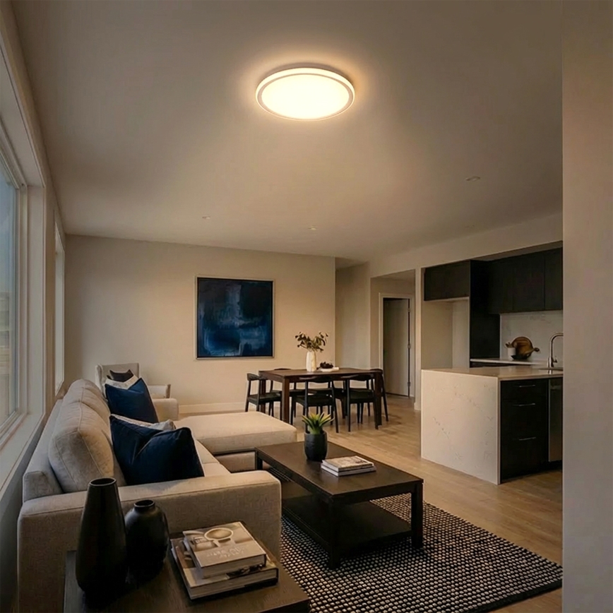 Brilagi - LED stropné svietidlo CARLOS LED/24W/230V priemer 40 cm biele