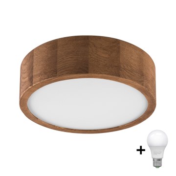 Brilagi - LED Stropné svietidlo CARVALHO 1xE27/60W/230V dub čerešňa pr. 27 cm