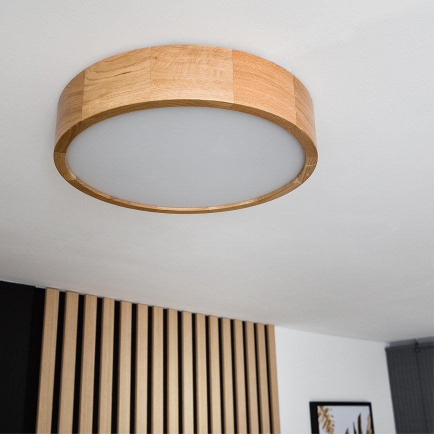 Brilagi - LED Stropné svietidlo CARVALHO 2xE27/60W/230V dub pr. 37,5 cm