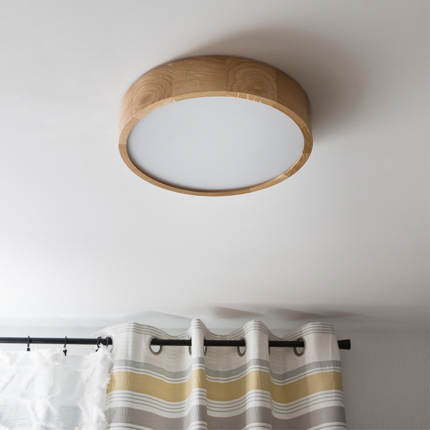 Brilagi - LED Stropné svietidlo CARVALHO 2xE27/60W/230V dub pr. 37,5 cm
