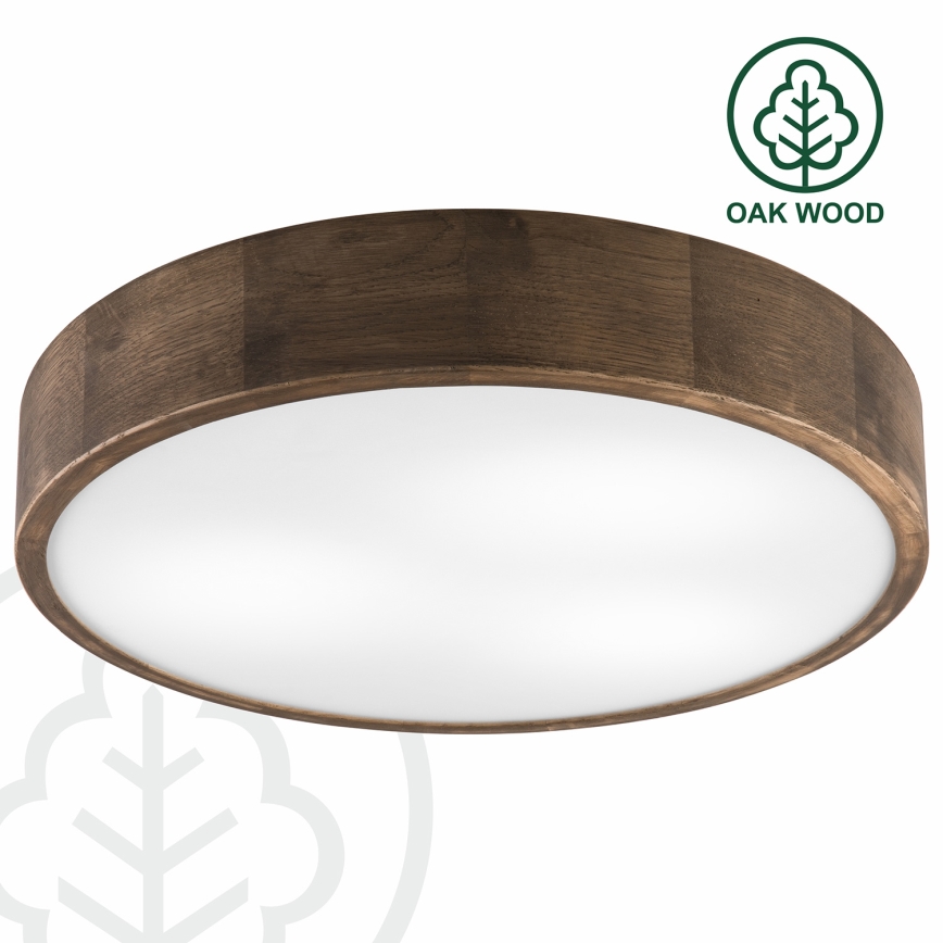 Brilagi - LED Stropné svietidlo CARVALHO 3xE27/60W/230V dub orech pr. 47 cm