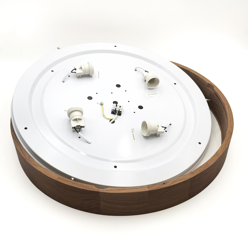 Brilagi - LED stropné svietidlo CARVALHO 4xE27/60W/230V dub čerešňa pr. 57,5 cm