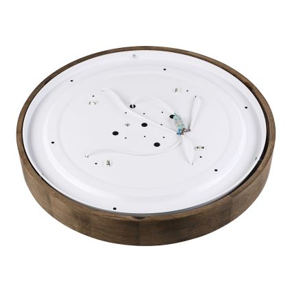Brilagi - LED Stropné svietidlo CARVALHO 4xE27/60W/230V orech Ø 57,5 cm