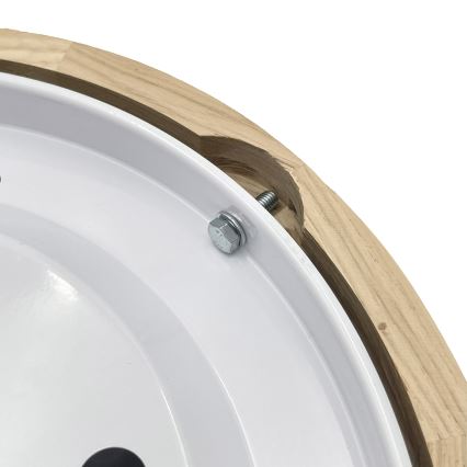 Brilagi - LED stropné svietidlo CARVALHO LED/20W/230V dub priemer 27,5 cm