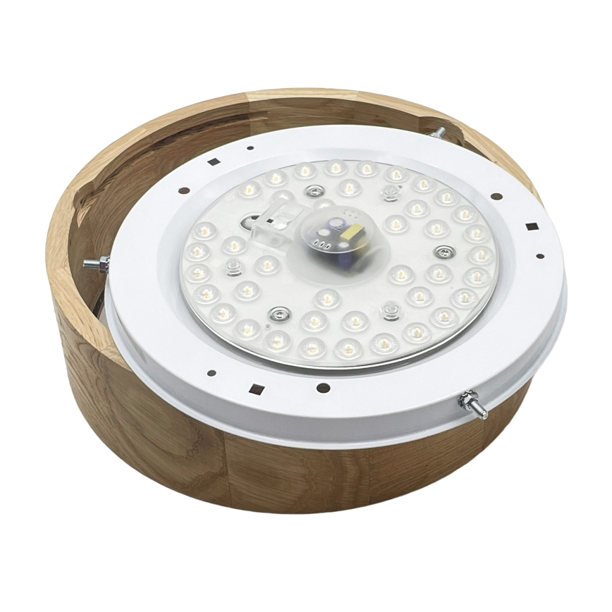 Brilagi - LED stropné svietidlo CARVALHO LED/20W/230V dub priemer 27,5 cm