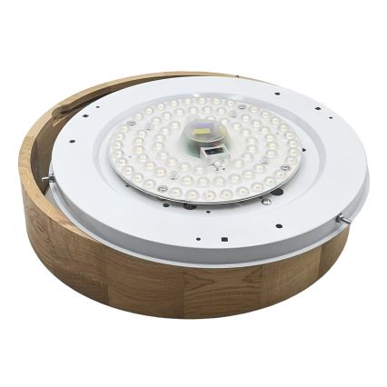 Brilagi - LED stropné svietidlo CARVALHO LED/36W/230V dub, priemer 37,5 cm