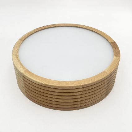 Brilagi - LED stropné svietidlo CARVALHO MODERN 1xE27/60W/230V pr. 27,5 cm dub