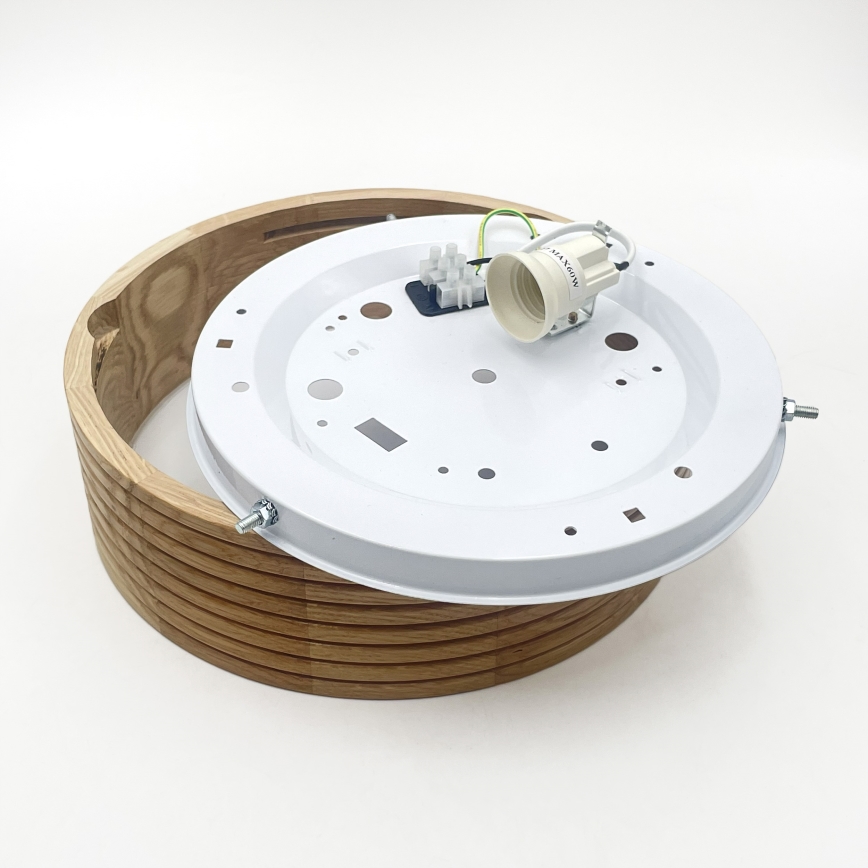 Brilagi - LED stropné svietidlo CARVALHO MODERN 1xE27/60W/230V pr. 27,5 cm dub