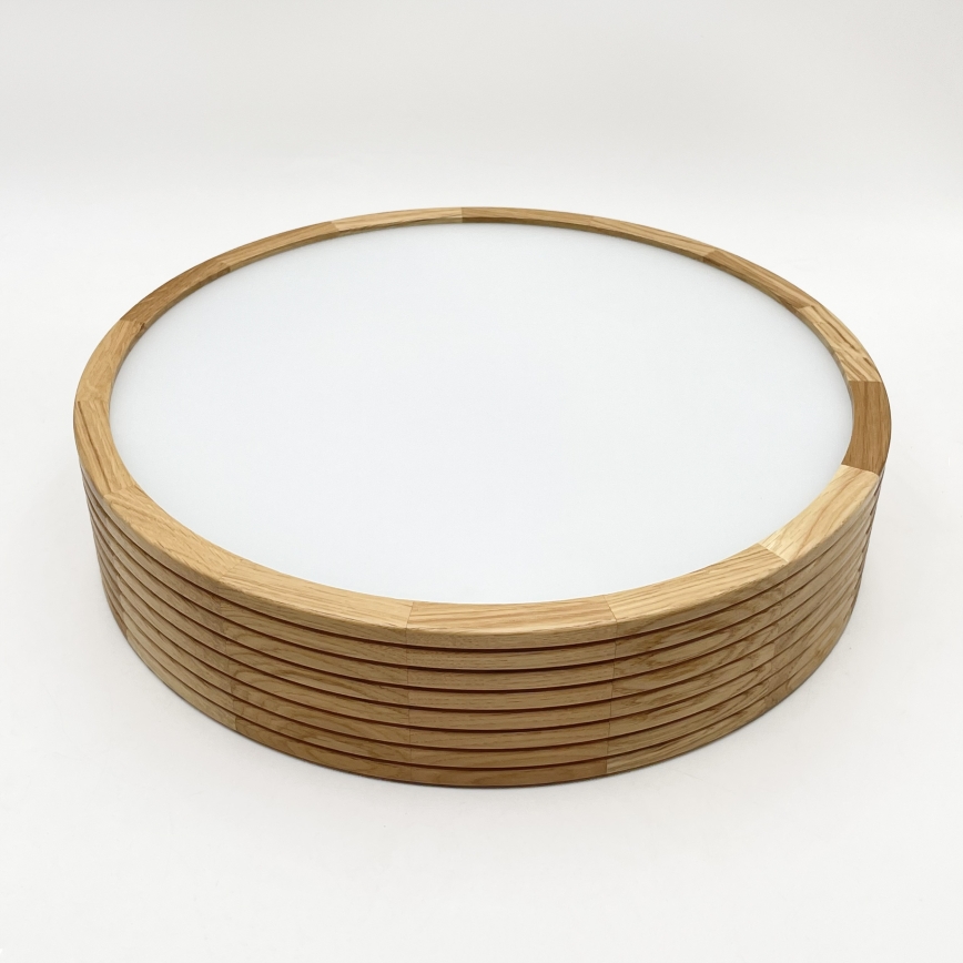 Brilagi - LED stropné svietidlo CARVALHO MODERN 2xE27/60W/230V priemer 37,5 cm dub
