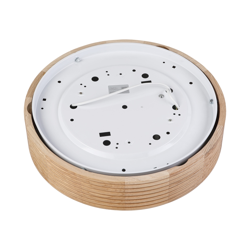 Brilagi - LED stropné svietidlo CARVALHO MODERN 2xE27/60W/230V priemer 37,5 cm dub