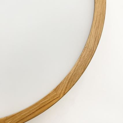 Brilagi - LED stropné svietidlo CARVALHO MODERN 2xE27/60W/230V priemer 37,5 cm dub