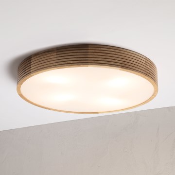 Brilagi - LED Stropné svietidlo CARVALHO MODERN 4xE27/60W/230V dub pr. 57,5 cm
