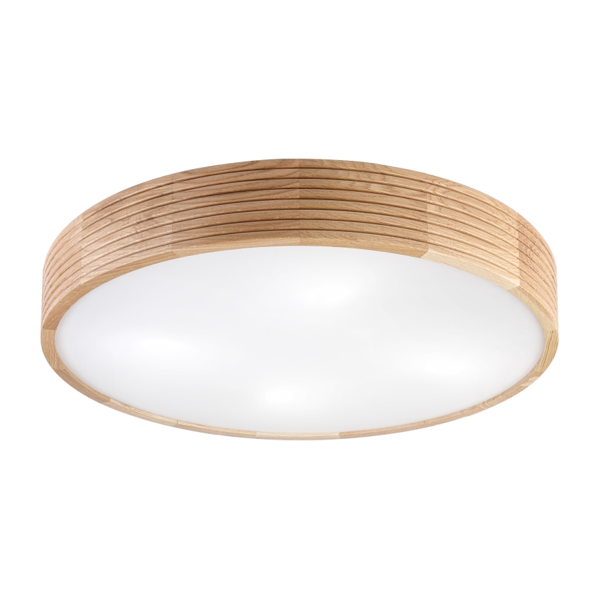 BRILAGI - LED stropné svietidlo CARVALHO MODERN 4xE27/60W/230V, dub, priemer 57,5 cm