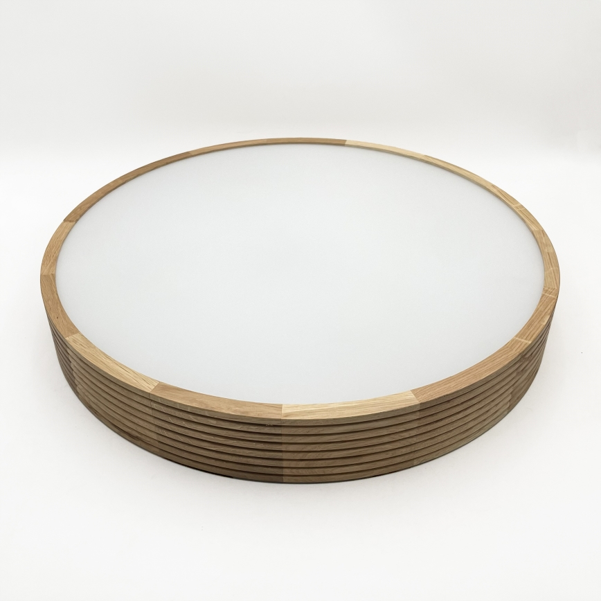 BRILAGI - LED stropné svietidlo CARVALHO MODERN 4xE27/60W/230V, dub, priemer 57,5 cm