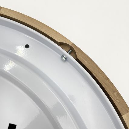 BRILAGI - LED stropné svietidlo CARVALHO MODERN 4xE27/60W/230V, dub, priemer 57,5 cm