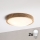 Brilagi - LED stropné svietidlo CARVALHO MODERN SLIM 2xE27/60W/230V pr. 37,5 cm dub