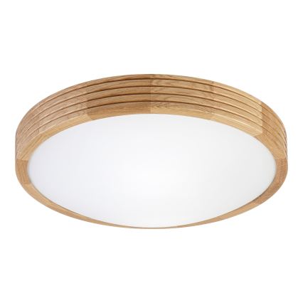 BRILAGI - LED Stropné svietidlo CARVALHO MODERN SLIM 2xE27/60W/230V pr. 37,5 cm dub