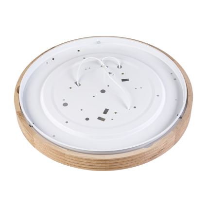 Brilagi - LED stropné svietidlo CARVALHO MODERN SLIM 3xE27/60W/230V priemer 47,5 cm dub