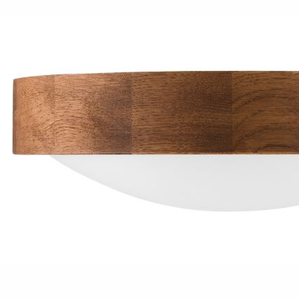 Brilagi - LED Stropné svietidlo CARVALHO SLIM 1xE27/60W/230V dub čerešňa pr. 27 cm