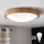Brilagi - LED Stropné svietidlo CARVALHO SLIM 2xE27/60W/230V dub pr. 37 cm