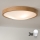 Brilagi - LED stropné svietidlo CARVALHO SLIM 3xE27/15W/230V, dub, priemer 47 cm