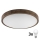Brilagi - LED Stropné svietidlo CARVALHO SLIM 3xE27/60W/230V dub orech pr. 47 cm