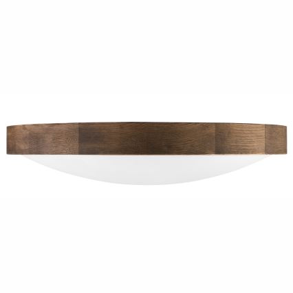 Brilagi - LED Stropné svietidlo CARVALHO SLIM 3xE27/60W/230V dub orech pr. 47 cm