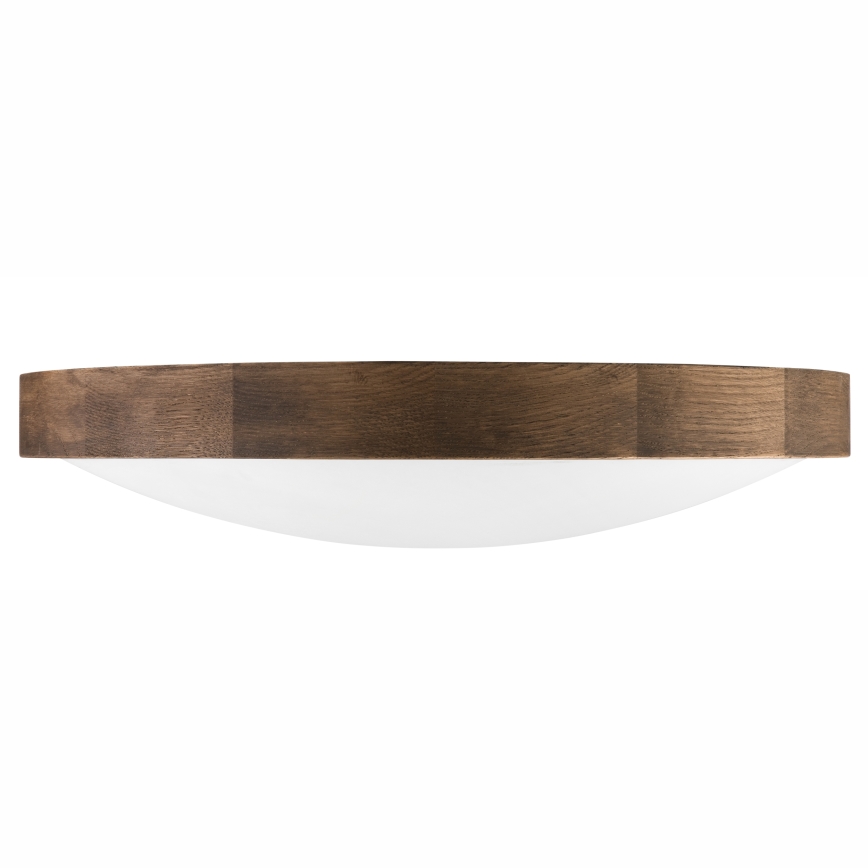 Brilagi - LED Stropné svietidlo CARVALHO SLIM 3xE27/60W/230V dub orech pr. 47 cm