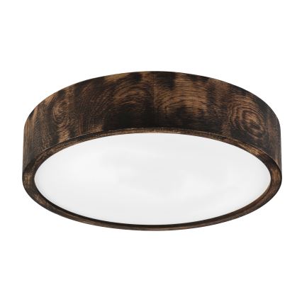 Brilagi - LED Stropné svietidlo CARVALHO SMOKEY LED/36W/230V dub pr. 37,5 cm