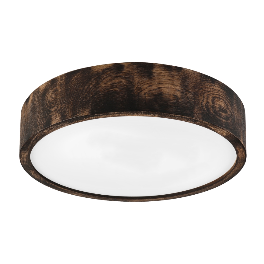 Brilagi - LED Stropné svietidlo CARVALHO SMOKEY LED/36W/230V dub pr. 37,5 cm