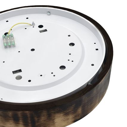 Brilagi - LED Stropné svietidlo CARVALHO SMOKEY LED/36W/230V dub pr. 37,5 cm