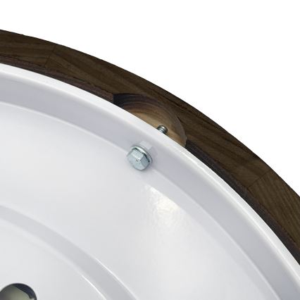 Brilagi - LED Stropné svietidlo CARVALHO SMOKEY LED/36W/230V dub pr. 37,5 cm