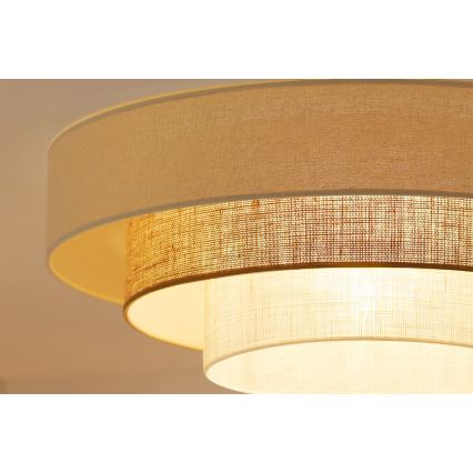 Brilagi - LED Stropné svietidlo DENVER LUNETA LED/12W/230V pr. 60 cm 3000K/4000K/6400K béžová/krémová