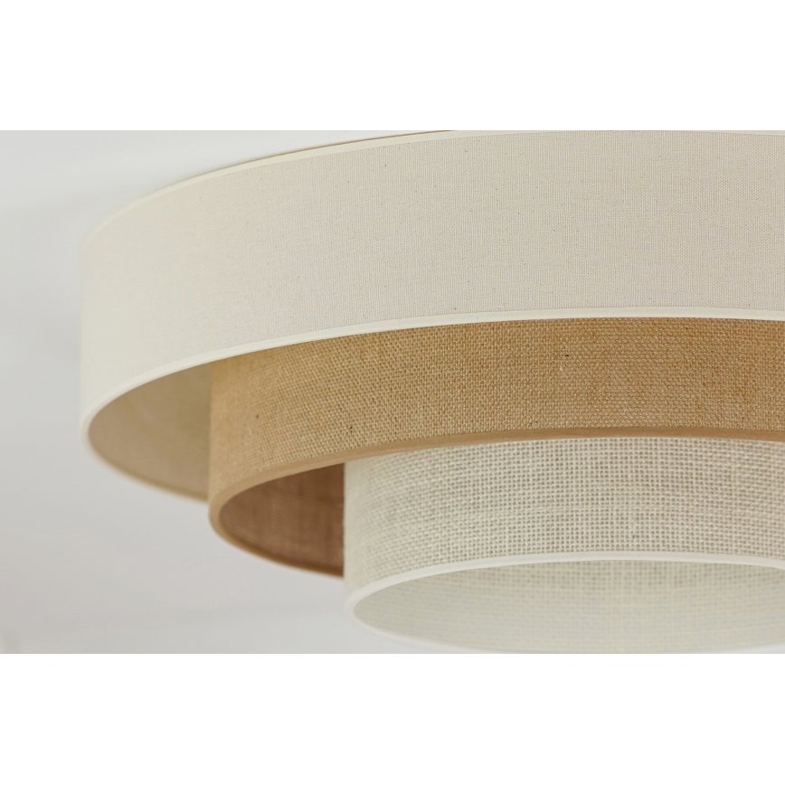 Brilagi - LED Stropné svietidlo DENVER LUNETA LED/12W/230V pr. 60 cm 3000K/4000K/6400K béžová/krémová