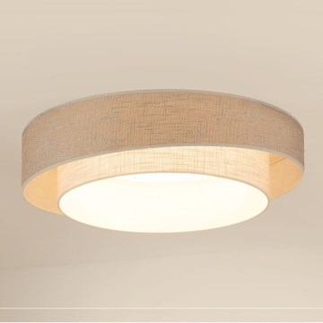 Brilagi - LED Stropné svietidlo DOVER SHINE LED/26W/230V pr. 60 cm šedá/krémová